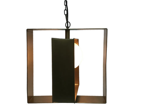 Large Square Pendant light